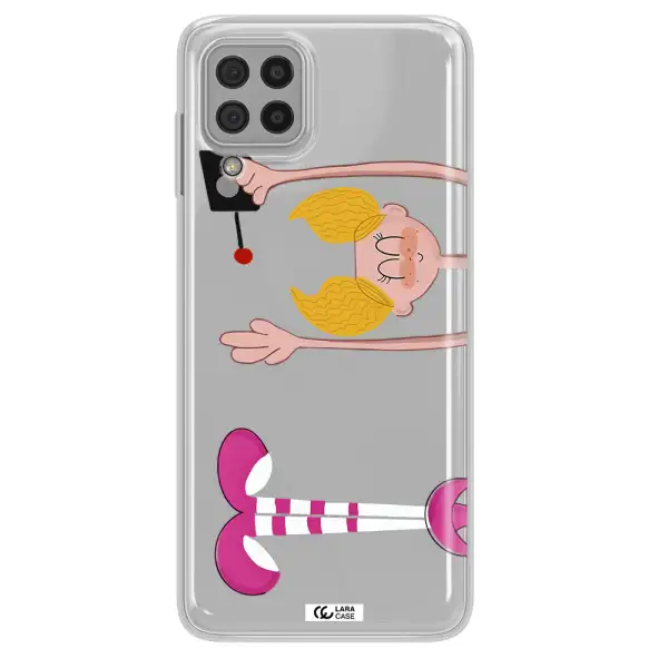 Dee Dee Samsung A22 4g Clear TPU Case