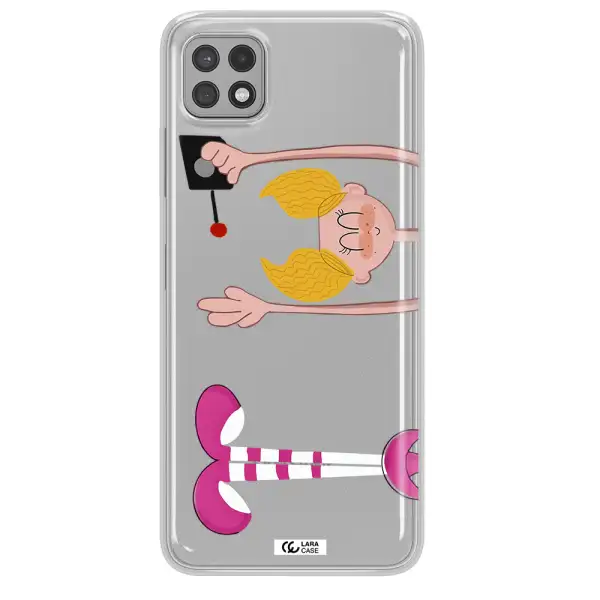 Dee Dee Samsung A22 5g Clear TPU Case