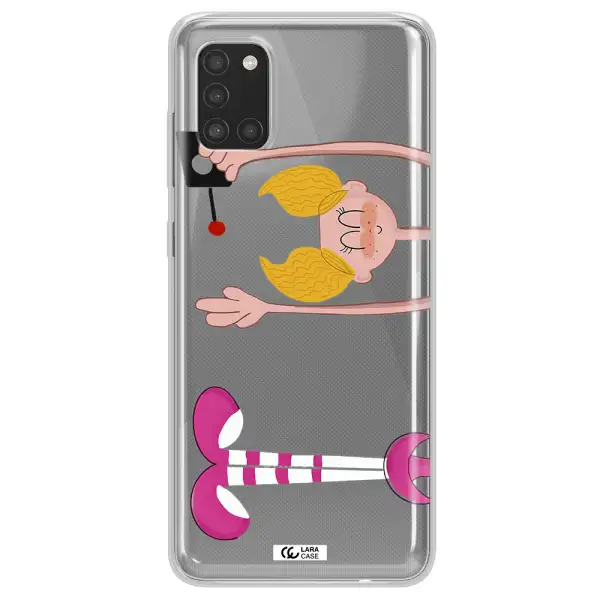 Dee Dee Samsung A31 Clear TPU Case
