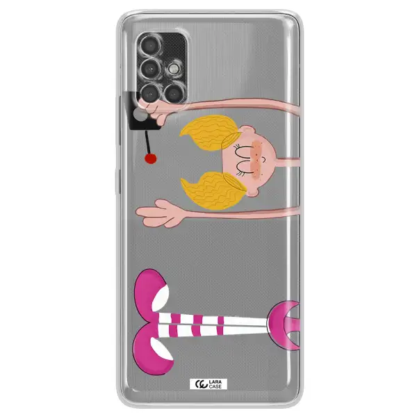 Dee Dee Samsung A40S Clear Tpu Case