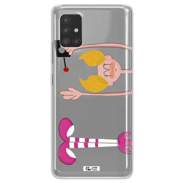 Dee Dee Samsung A51 Clear TPU Case