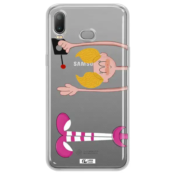 Dee Dee Samsung A6S Clear TPU Case