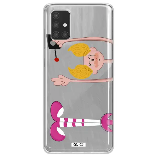 Dee Dee Samsung A71 Clear TPU Case