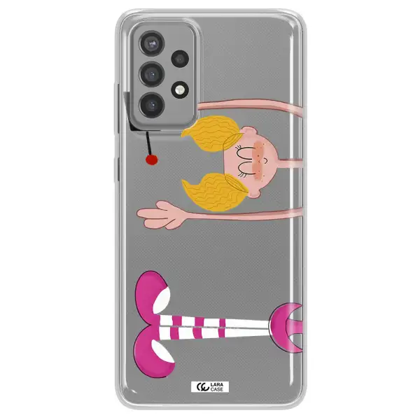 Dee Dee Samsung A72 Clear TPU Case