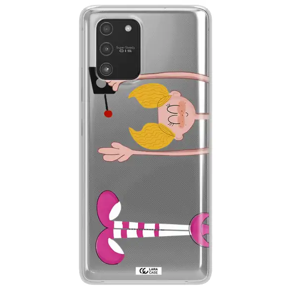 Dee Dee Samsung A91 Clear TPU Case