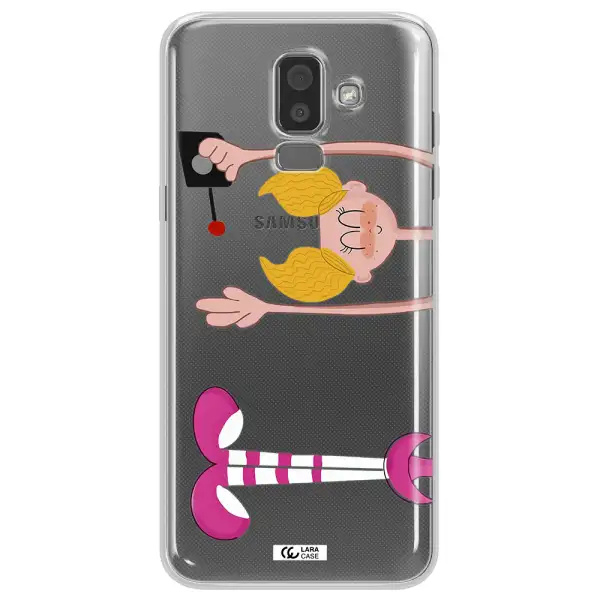 Dee Dee Samsung J8 Clear TPU Case