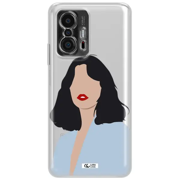 Minimalist Girl Portrait Xiaomi 11T Clear Tpu Case