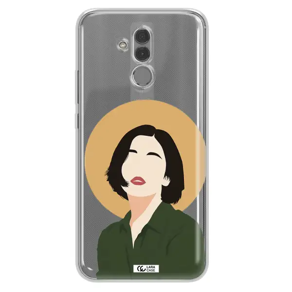Portrait Of A Girl In A Green Dress Huawei Mate 20 Lite Clear TPU Case