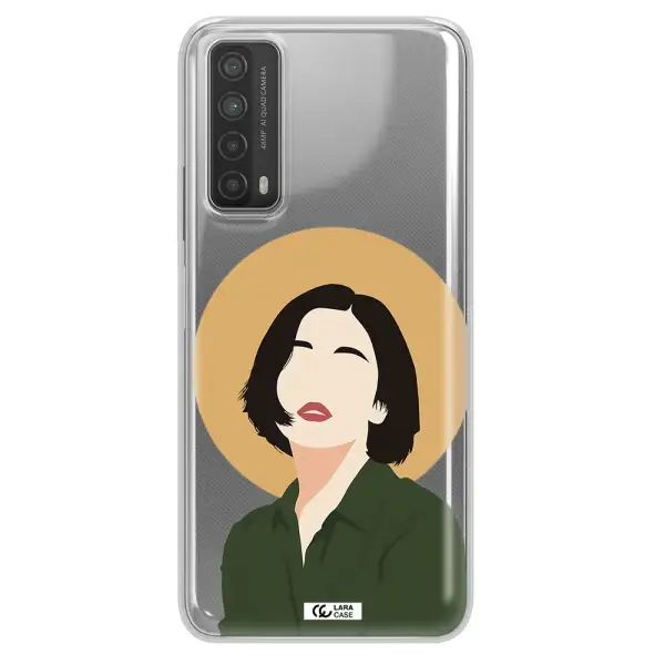 Portrait Of A Girl In A Green Dress Huawei P Smart 2021 Clear TPU Case