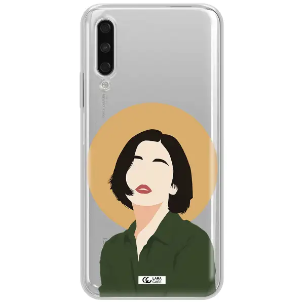 Portrait Of A Girl In A Green Dress Huawei Y9S Clear Tpu Case