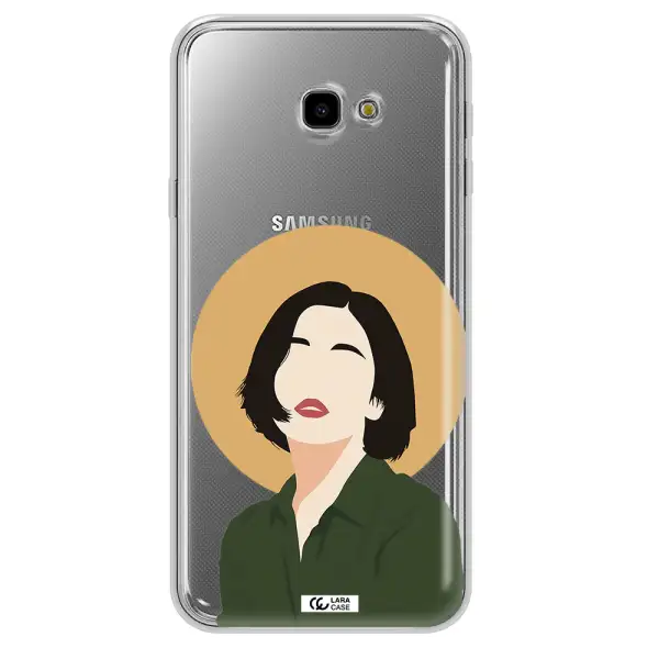 Portrait Of A Girl In A Green Dress Samsung J4 Plus Clear TPU Case