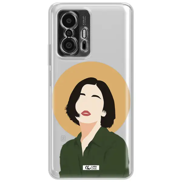 Portrait Of A Girl In A Green Dress Xiaomi 11T Pro Clear Tpu Case