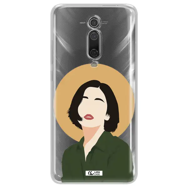 Portrait Of A Girl In A Green Dress Xiaomi Mi 9T Clear TPU Case