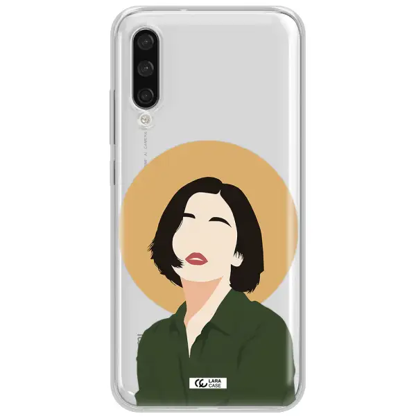 Portrait Of A Girl In A Green Dress Xiaomi Mi A3 Clear Tpu Case