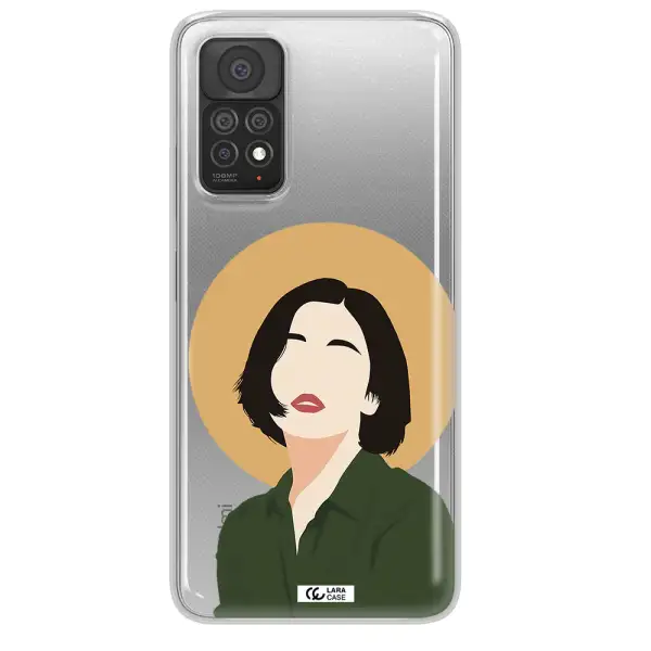 Portrait Of A Girl In A Green Dress Xiaomi Note 11 Pro Clear TPU Case