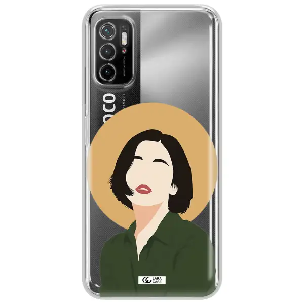 Portrait Of A Girl In A Green Dress Xiaomi Poco M4 Pro 5G Clear Tpu Case