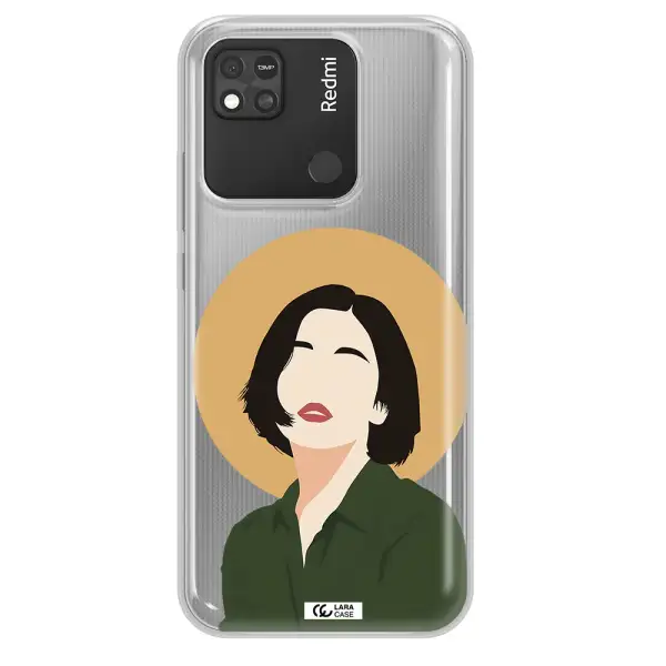 Portrait Of A Girl In A Green Dress Xiaomi Redmi 10A Clear TPU Case