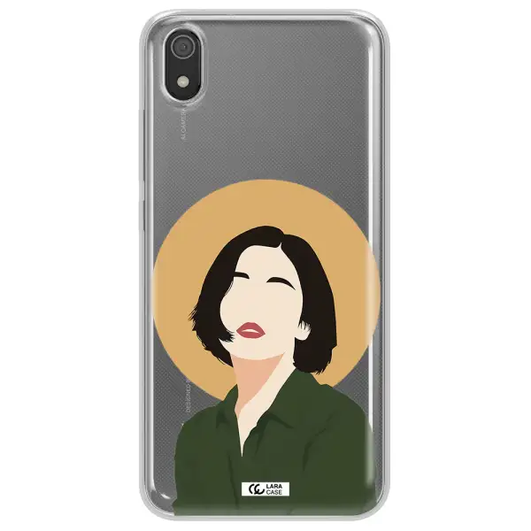 Portrait Of A Girl In A Green Dress Xiaomi Redmi 7A Clear TPU Case