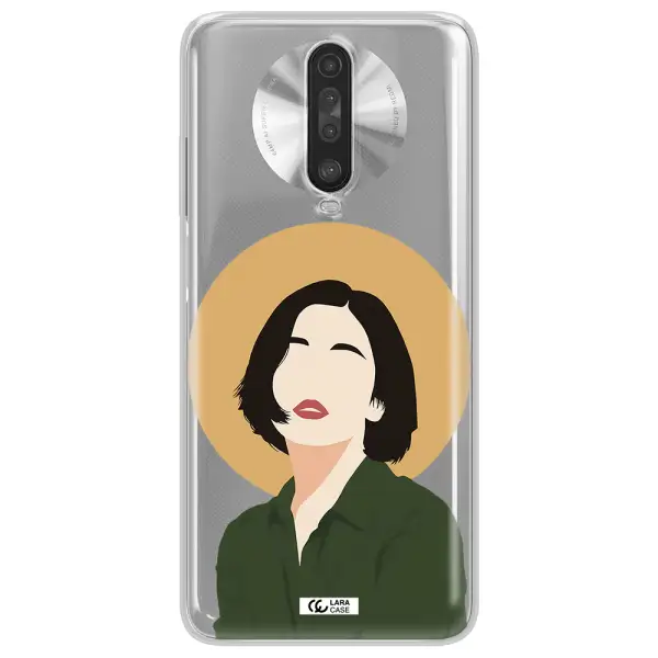 Portrait Of A Girl In A Green Dress Xiaomi Redmi K30 Clear TPU Case