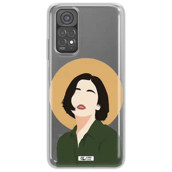 Portrait Of A Girl In A Green Dress Xiaomi Redmi Note 11 Clear TPU Case