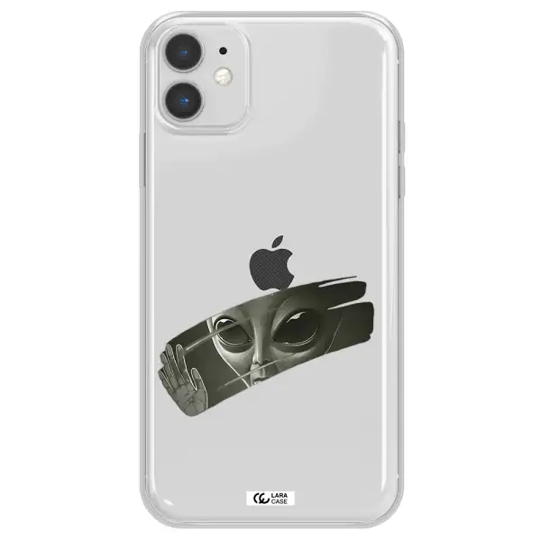 Alien Apple iPhone 11 Clear TPU Case