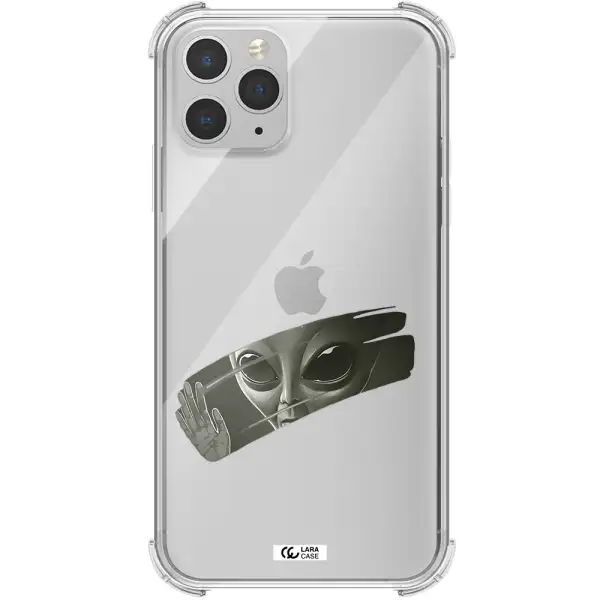 Alien Apple iPhone 11 pro Clear PC Case