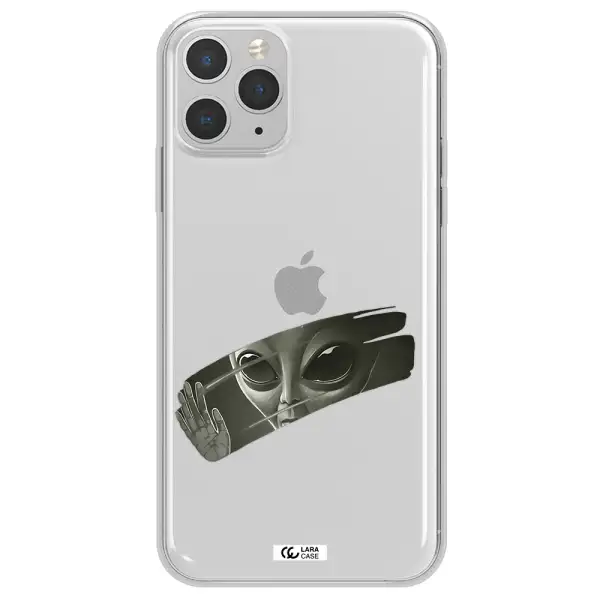 Alien Apple iPhone 11 pro max Clear TPU Case