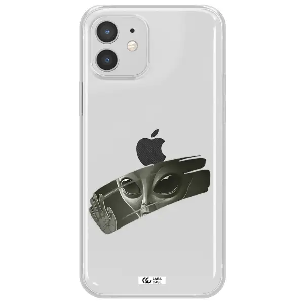 Alien Apple iPhone 12 mini Clear TPU Case