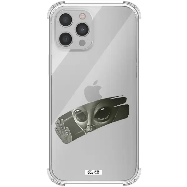 Alien Apple iPhone 12 pro Clear PC Case