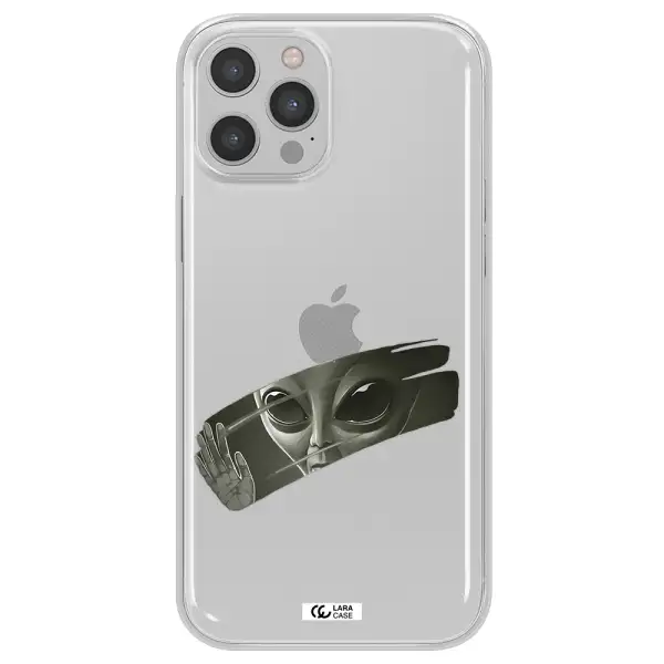 Alien Apple iPhone 12 pro Clear TPU Case