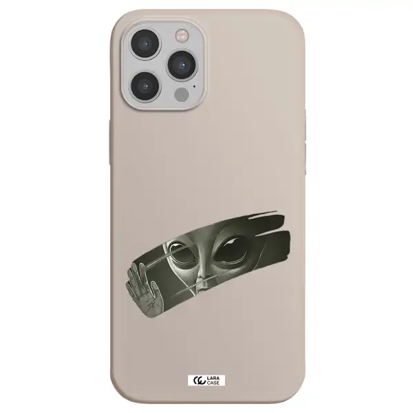 Alien Apple iPhone 12 pro Silicone Stone Case