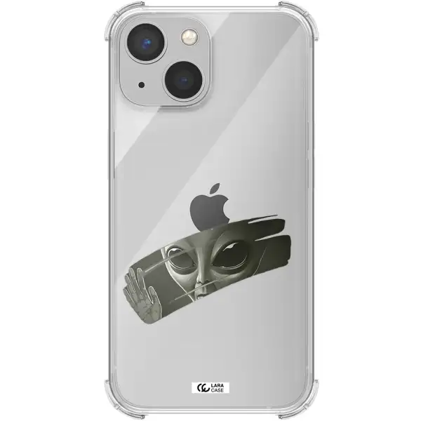 Alien Apple iPhone 13 mini Clear PC Case