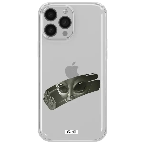 Alien Apple iPhone 13 Pro Clear TPU Case