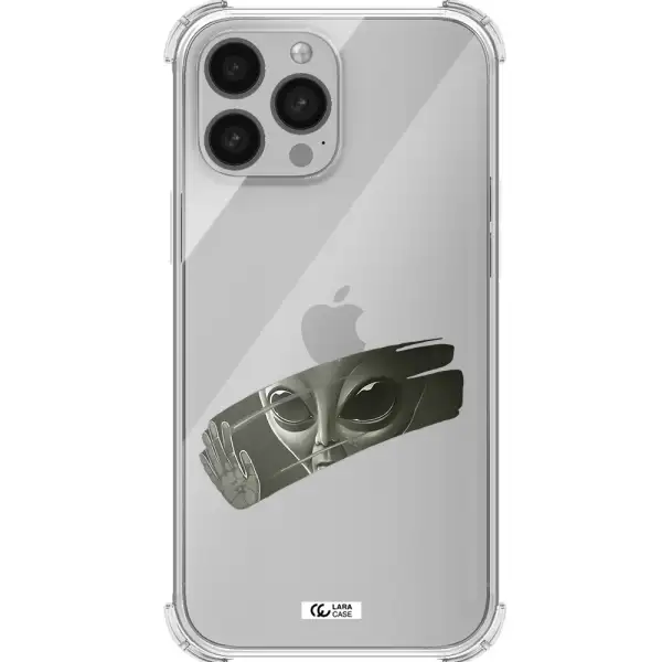 Alien Apple iPhone 13 Pro Max Clear PC Case