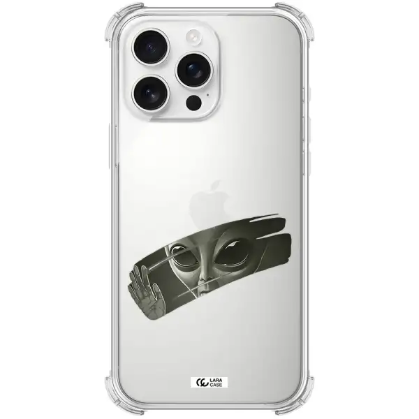 Alien Apple Iphone 16 Pro Max Clear Pc Case