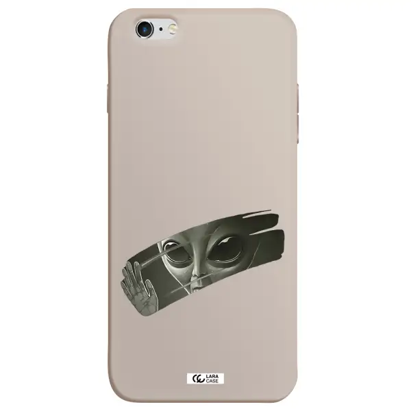Alien Apple iPhone 6 plus Silicone Stone Case