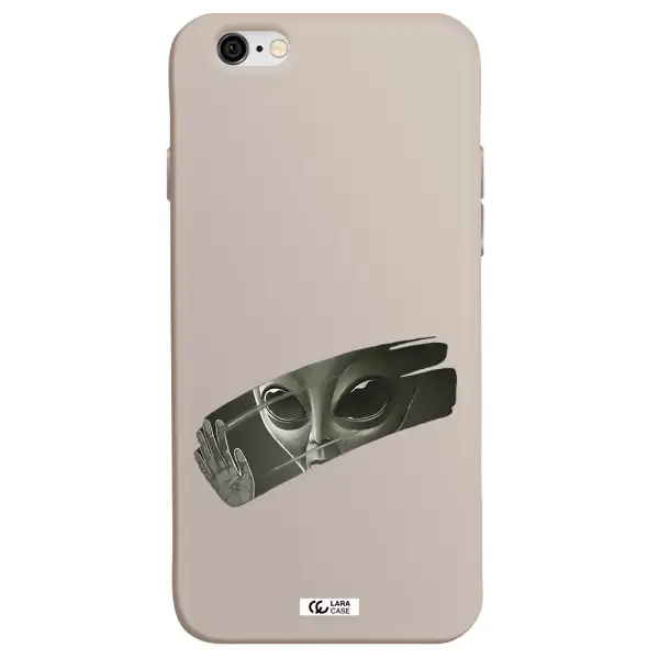 Alien Apple iPhone 6 Silicone Stone Case