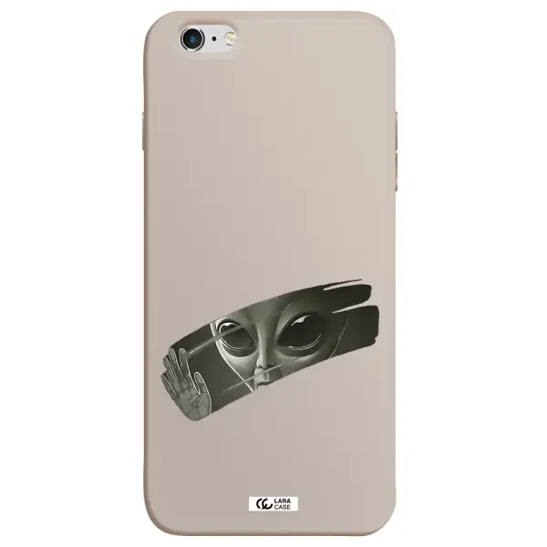 Alien Apple iPhone 6S Silicone Stone Case