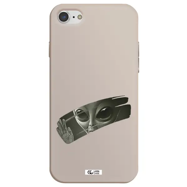 Alien Apple iPhone 7 Silicone Stone Case