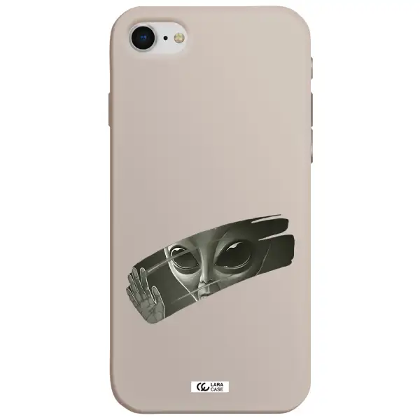 Alien Apple iPhone se 2020 Silicone Stone Case