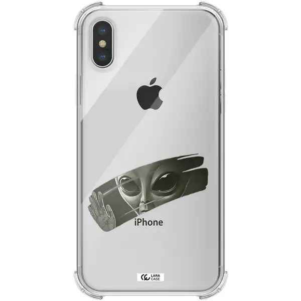 Alien Apple iPhone X Clear PC Case