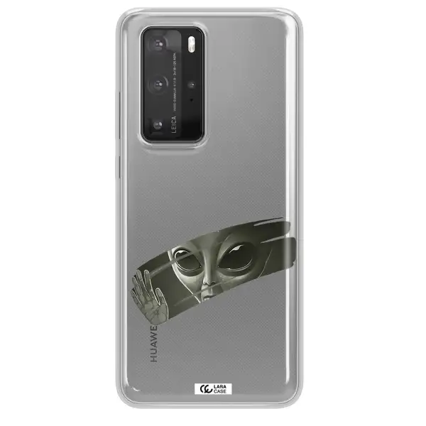 Alien Huawei P40 Pro Clear TPU Case