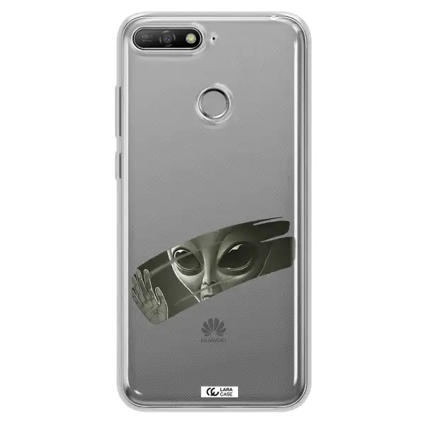 Alien Huawei Y6 Prime 2018 Clear TPU Case