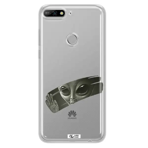 Alien Huawei Y7 2018 Clear TPU Case