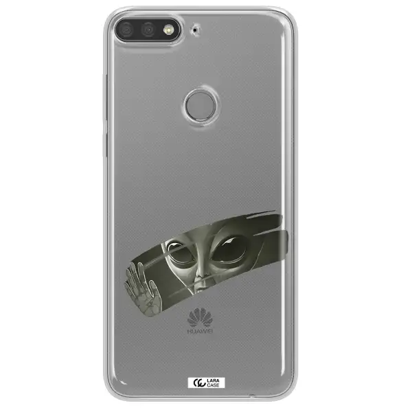 Alien Huawei Y7 Prime 2018 Clear TPU Case