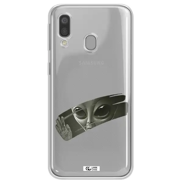 Alien Samsung A40 Clear TPU Case