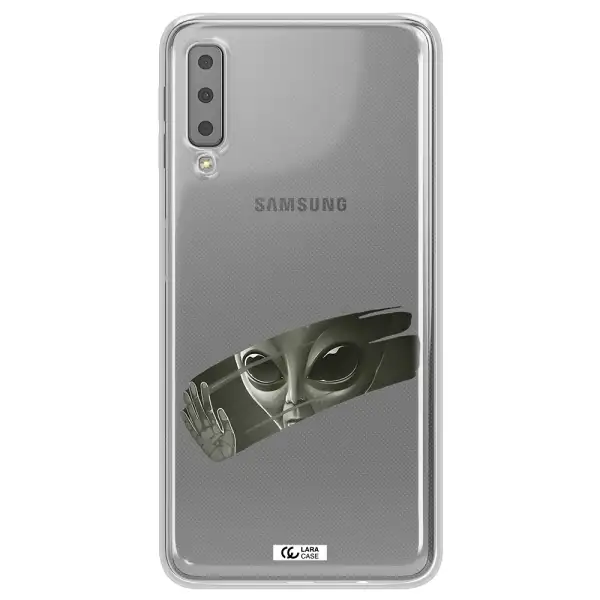 Alien Samsung A7 2018 Clear TPU Case