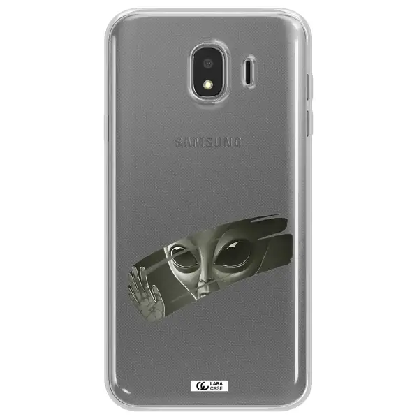 Alien Samsung J4 Clear TPU Case