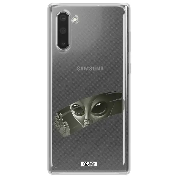Alien Samsung Note 10 Clear TPU Case
