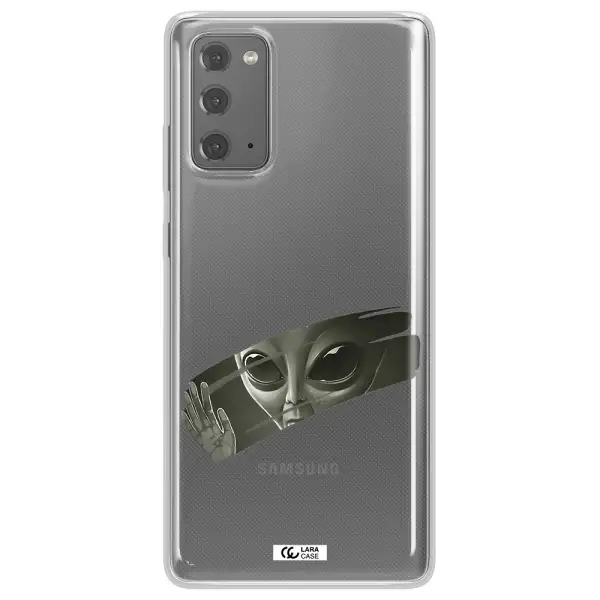 Alien Samsung Note 20 Clear TPU Case